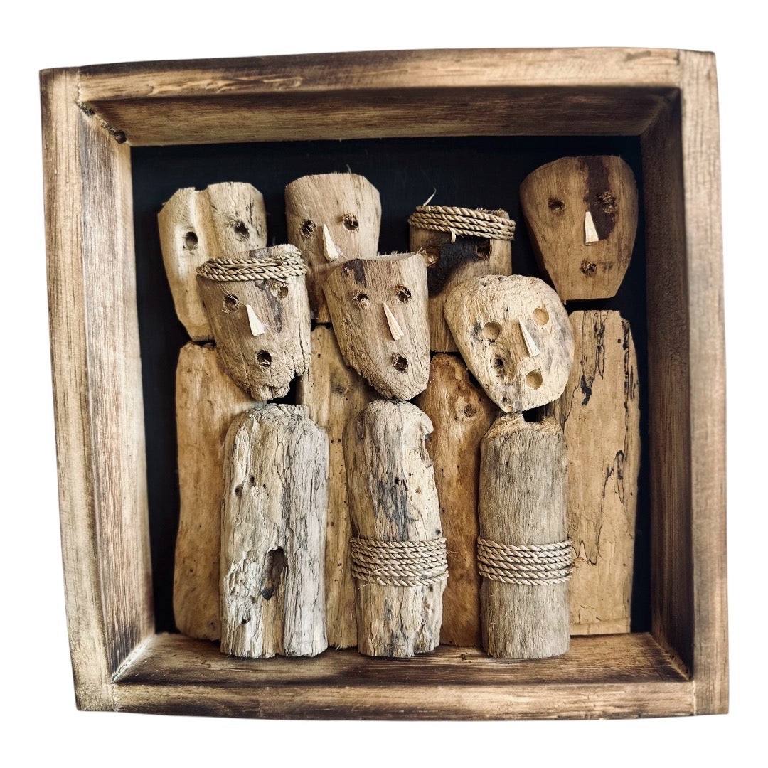 Handcrafted Driftwood Sumba Collage Frame (1)