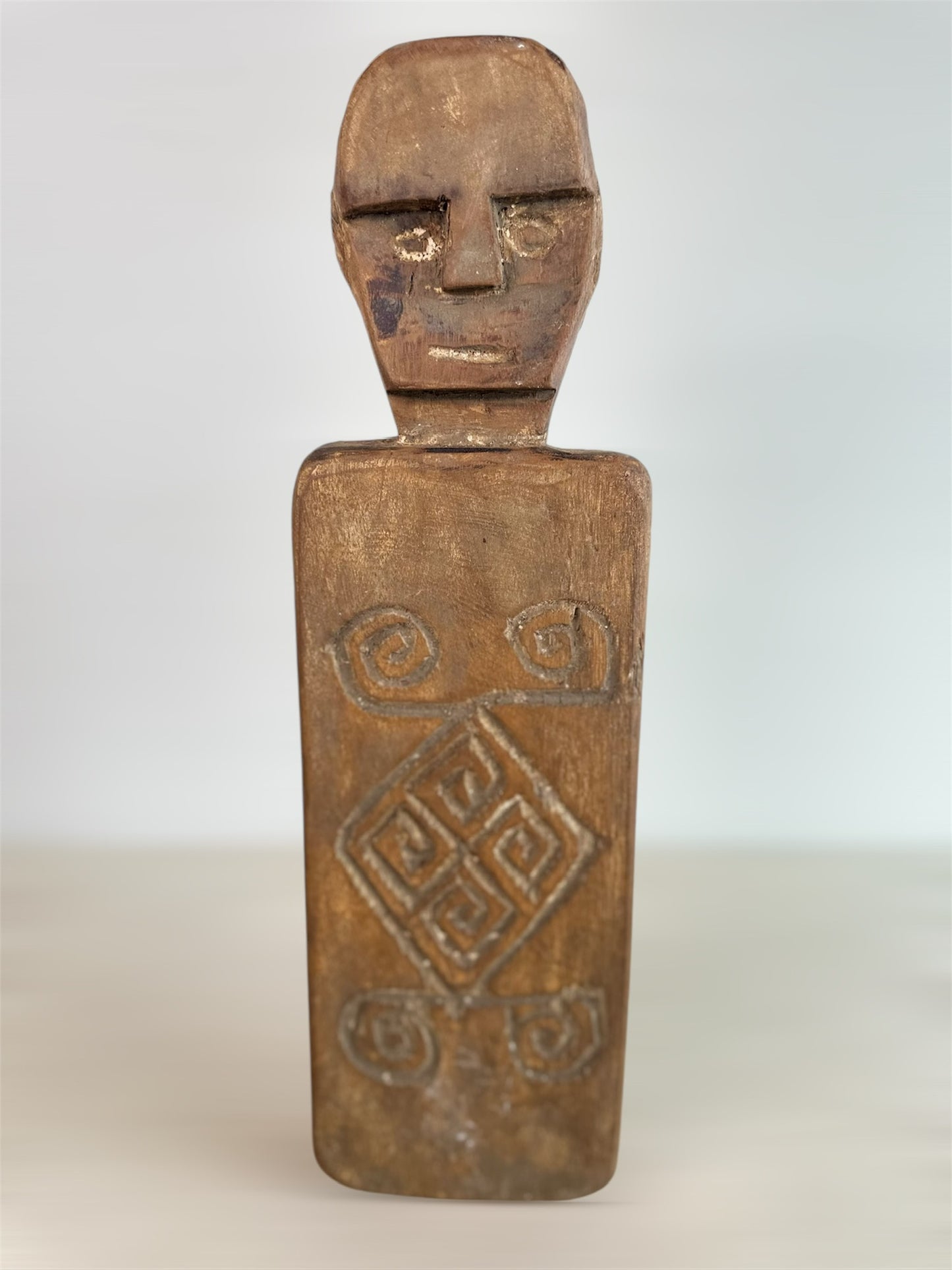 Vintage Hand Carved Tribal Figure - #2