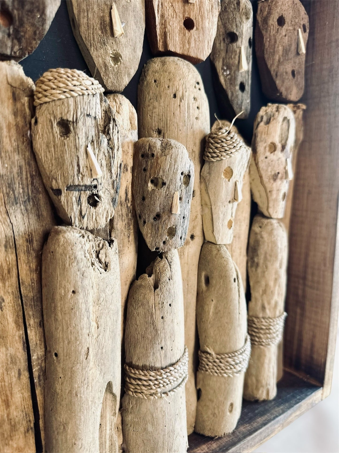 Handcrafted Driftwood Sumba Collage Frame (1)