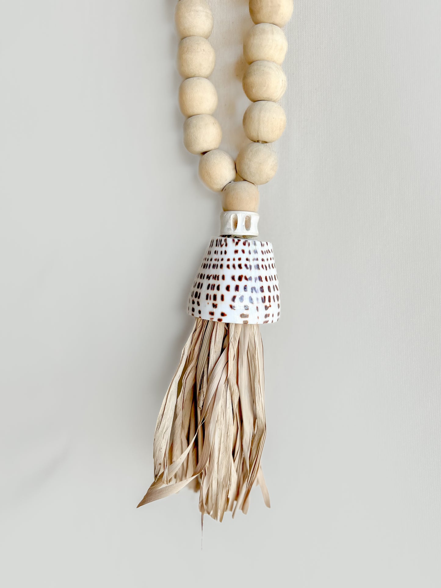 Shell & Seagrass Tassel