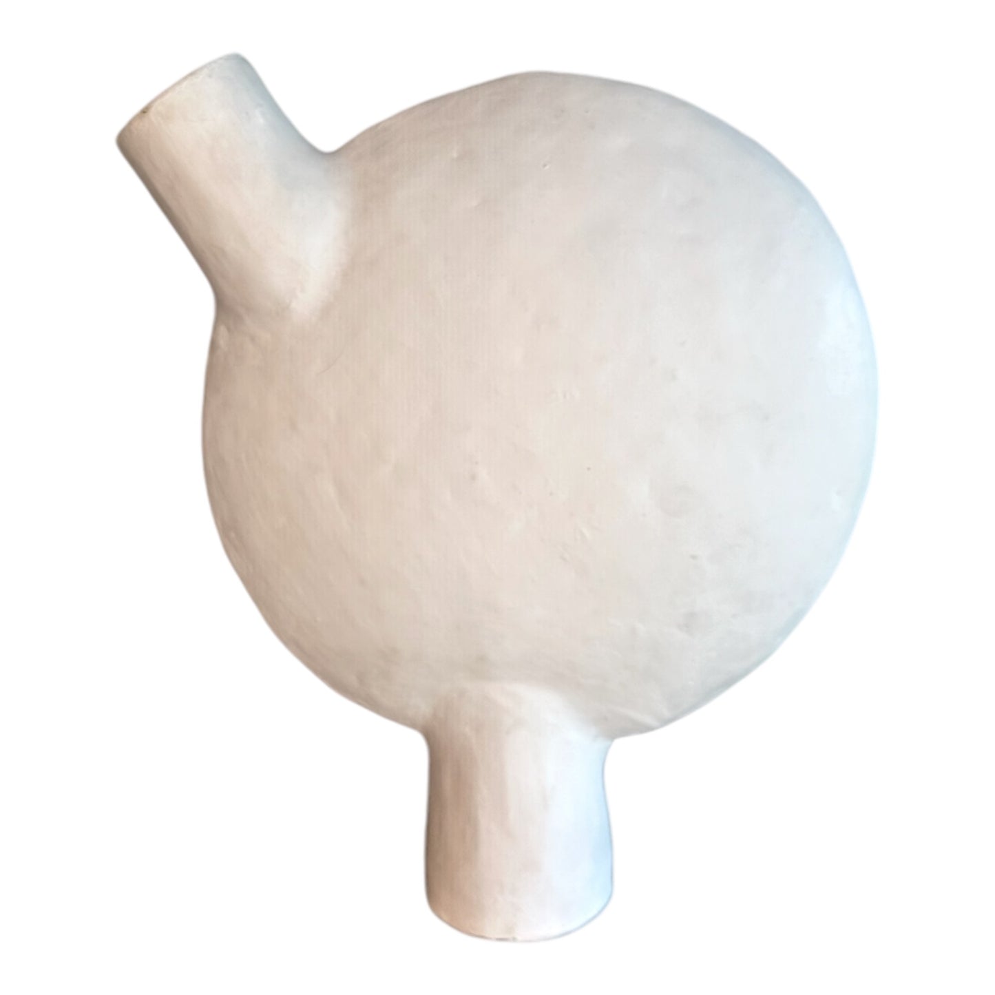 Handmade Abstract Clay Vase