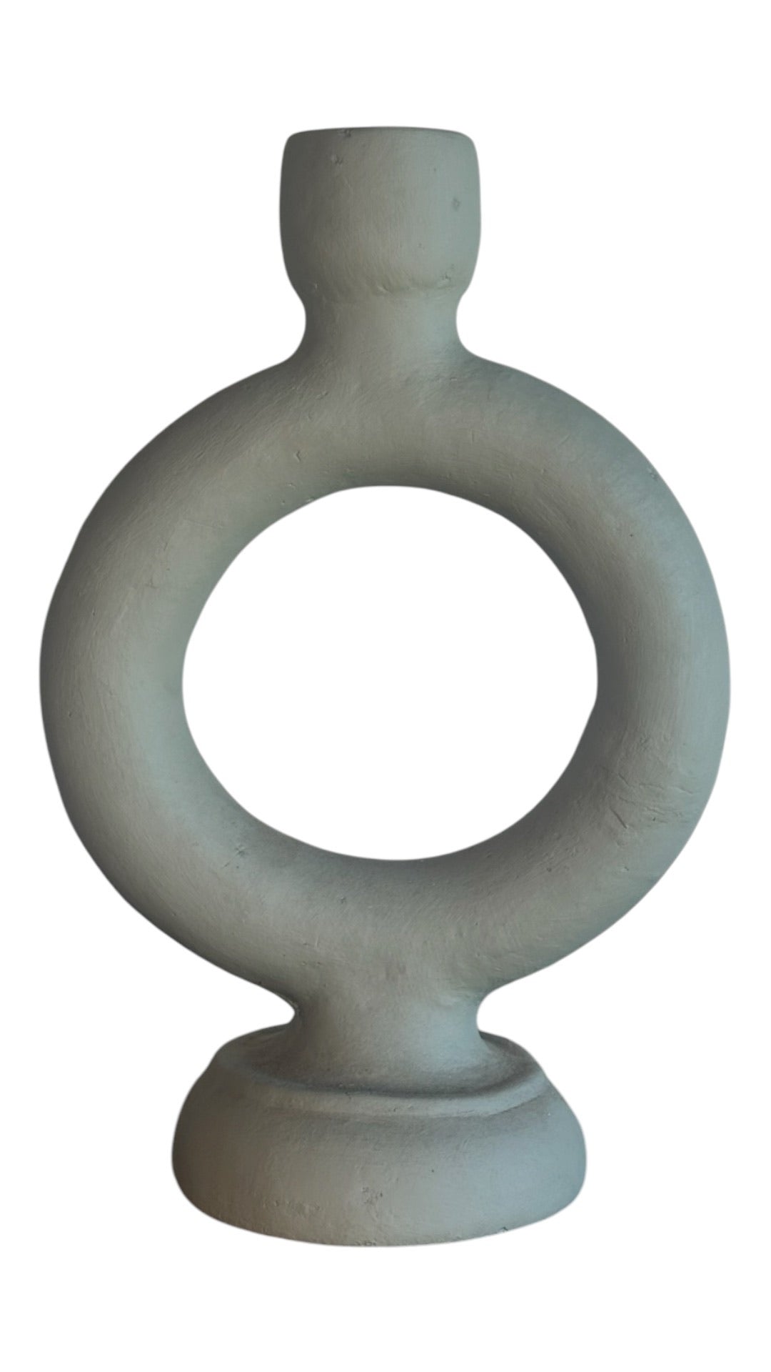 Handmade Clay Sculpture - sage