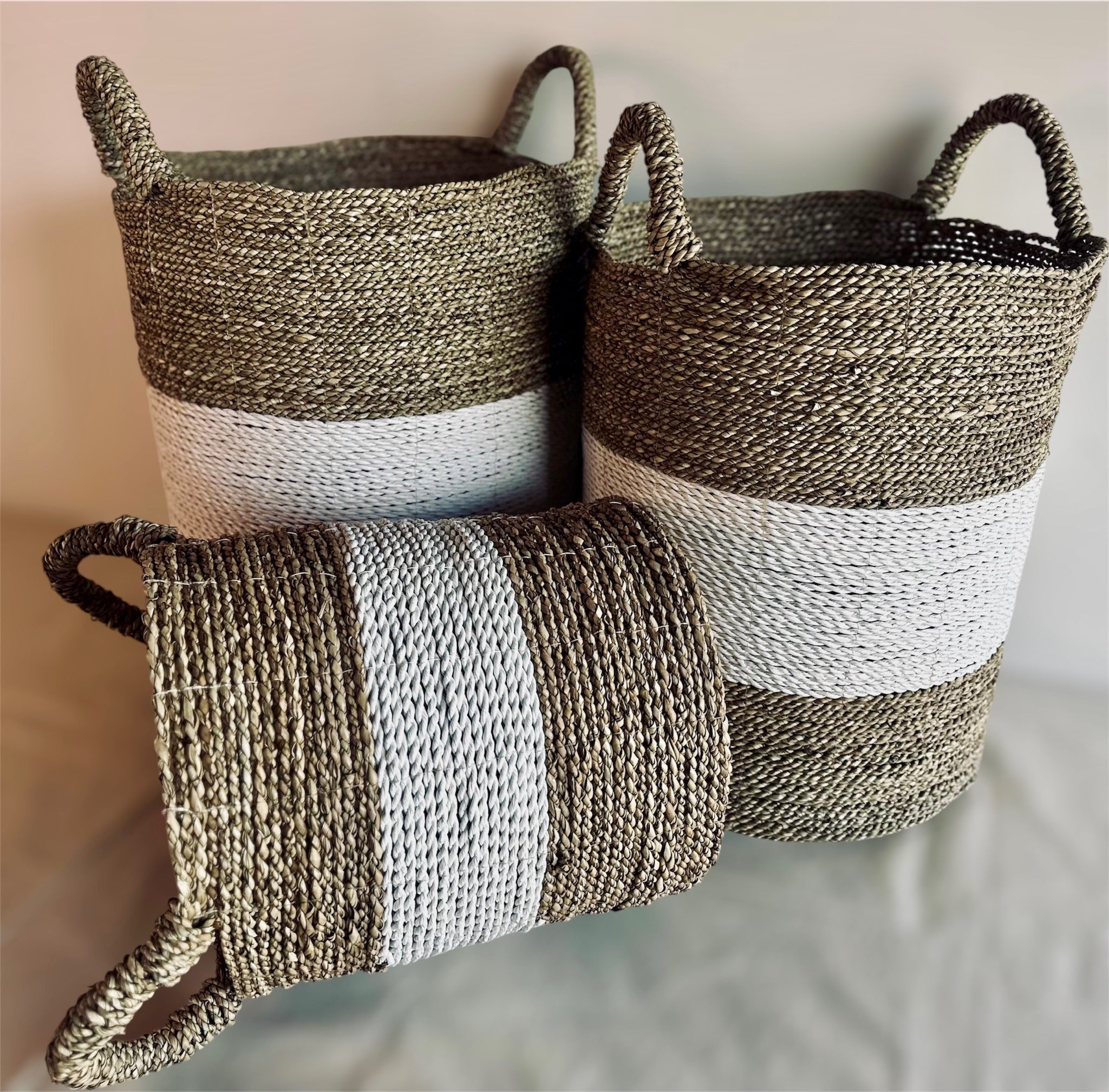 Maryam Hamper Set - white – BaliaLiving