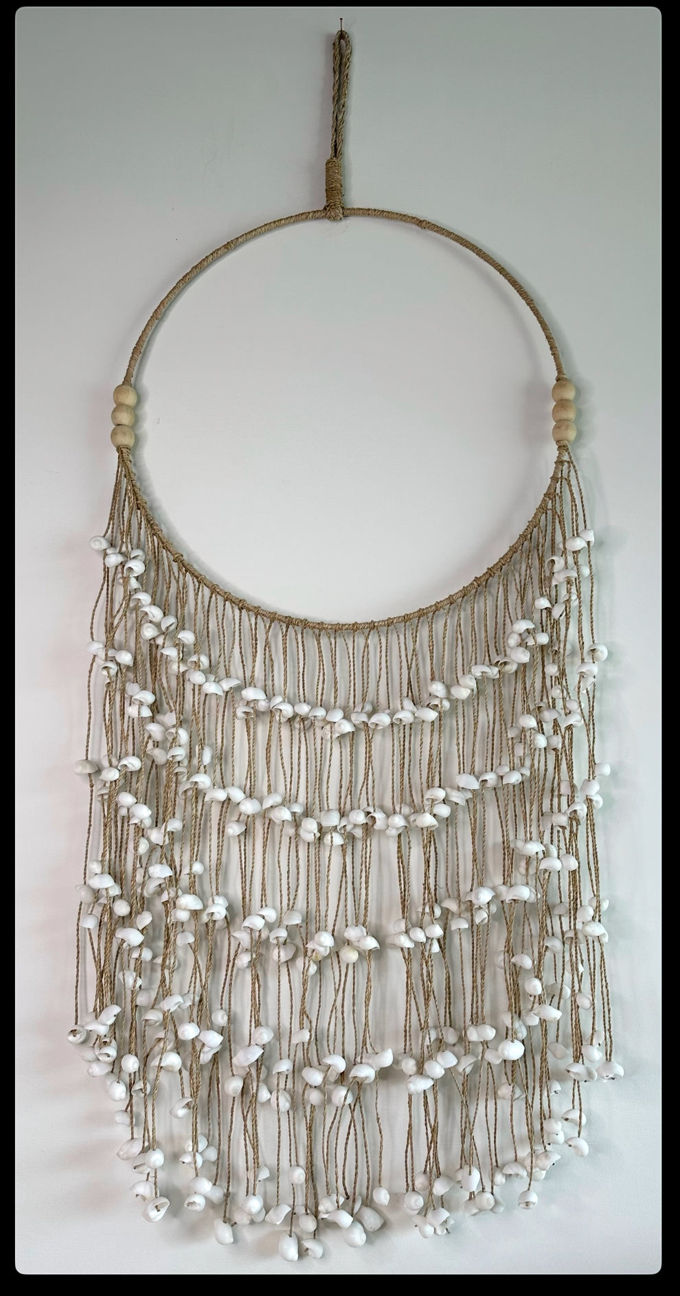 Conch Shell & Rope Hanging Wall Feature – BaliaLiving