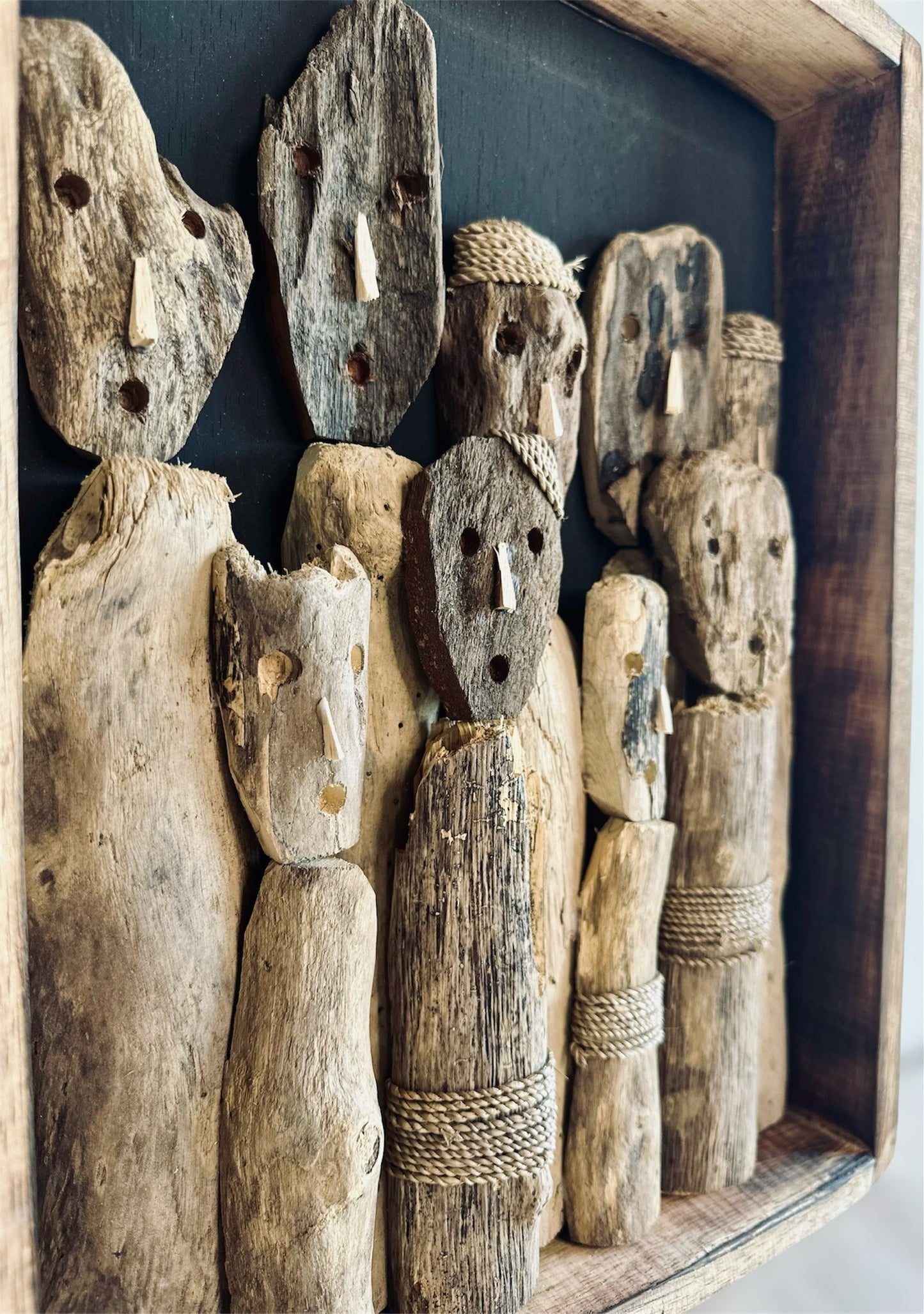 Handcrafted Driftwood Sumba Collage Frame (2)
