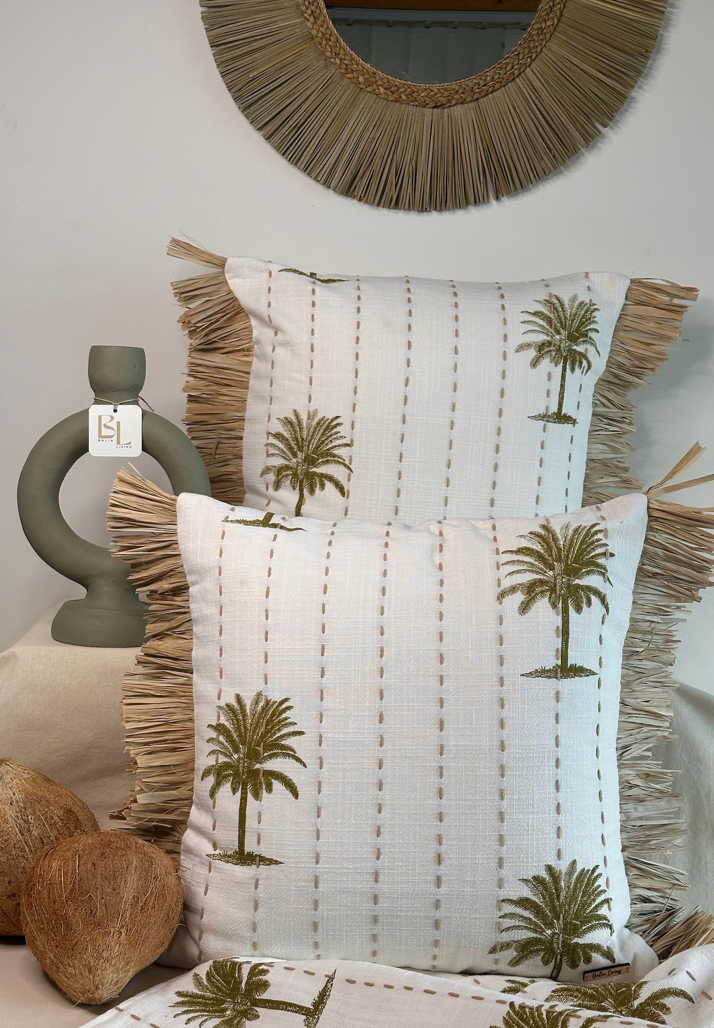 Java Cushions and Bed Runner