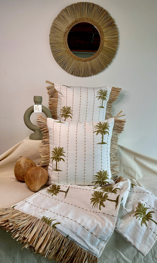 Java Cushions and Bed Runner