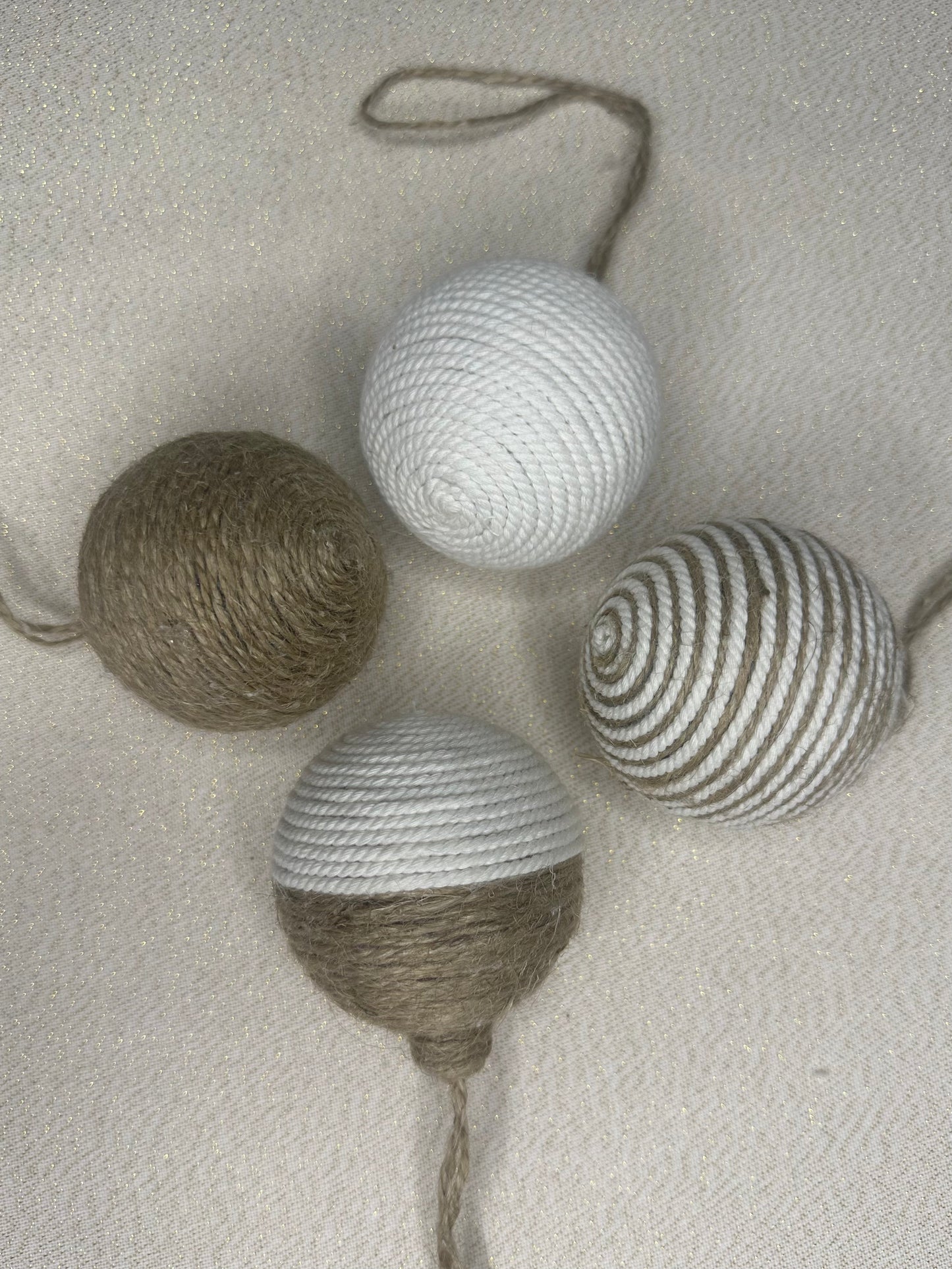 Cotton & Jute Baubles