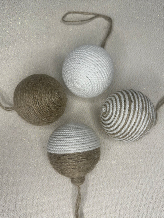 Cotton & Jute Baubles