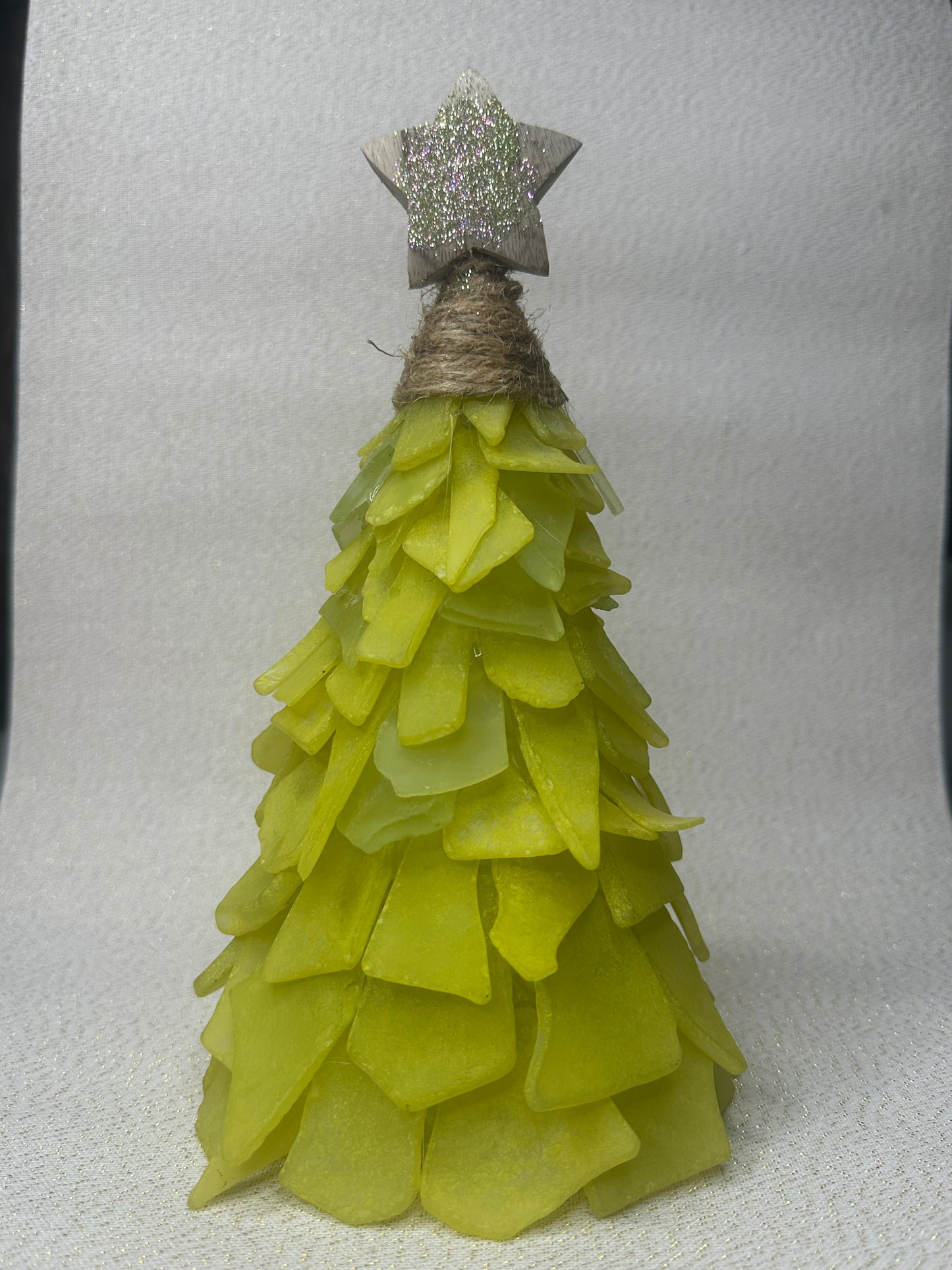 Sea-glass Christmas Trees