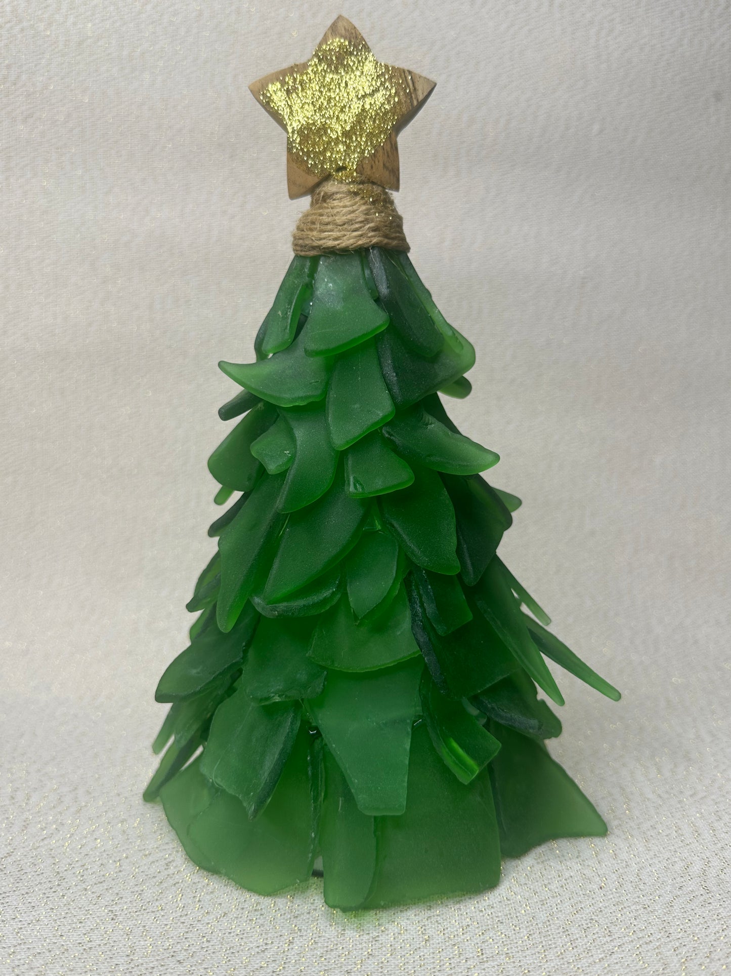 Sea-glass Christmas Trees
