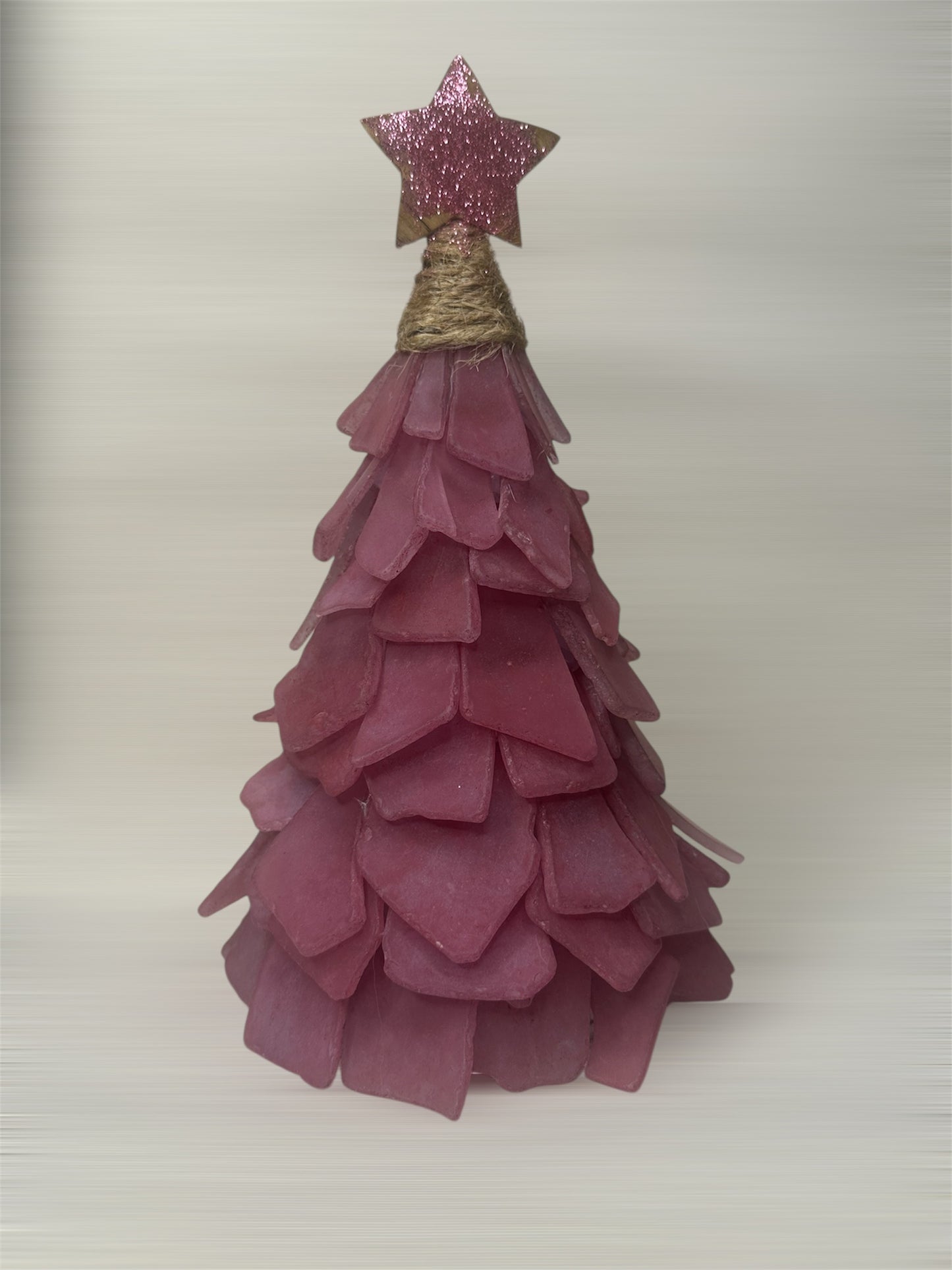 Sea-glass Christmas Trees