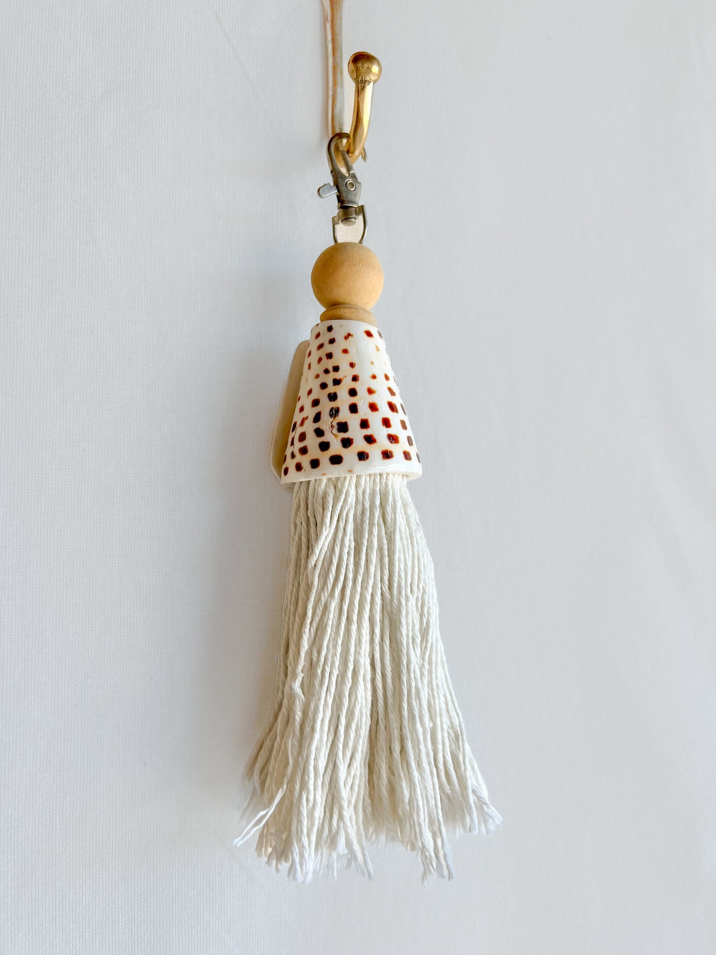 Spotted Shell Keyring