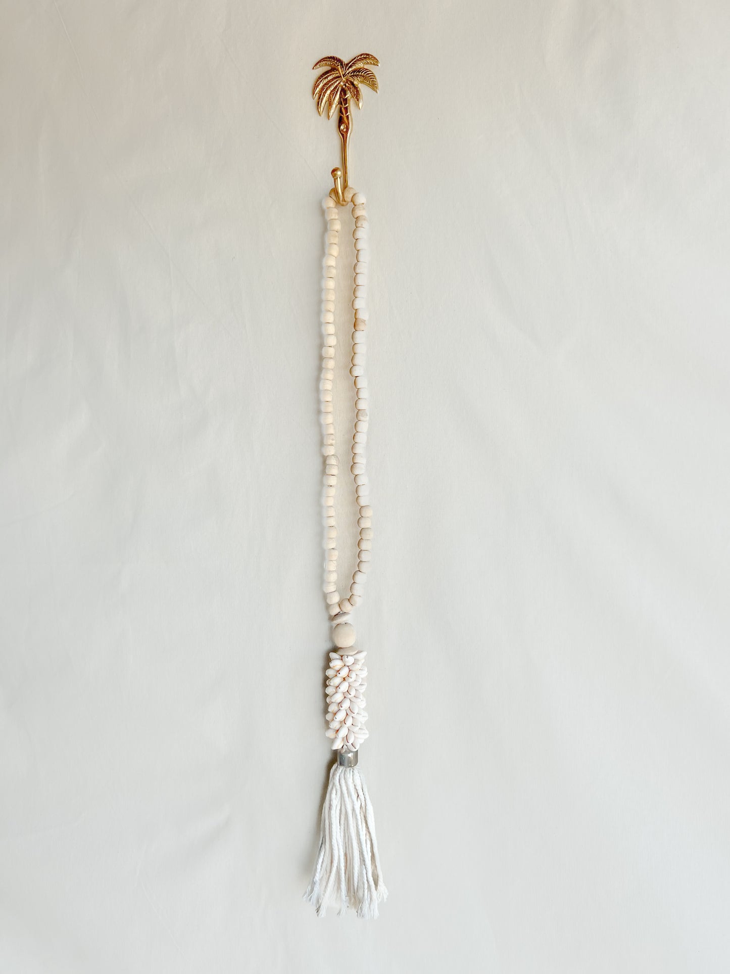 Mini Shell & Beaded Tassel