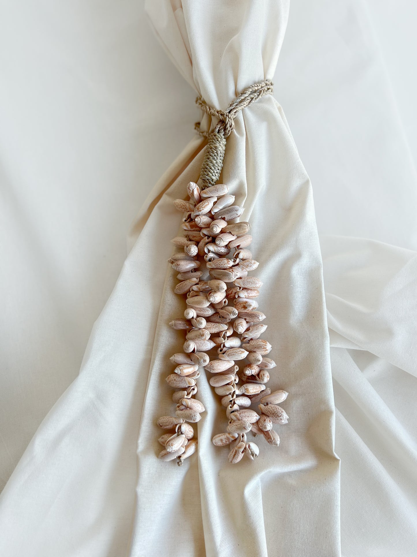 Shell Curtain Tassel