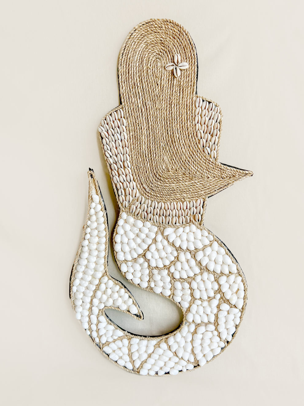 Handmade Shell Mermaid - Conch & Cowrie Shells – BaliaLiving